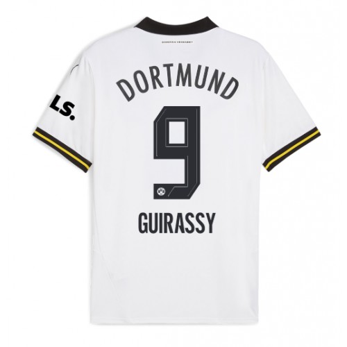 Pánský Fotbalový dres Borussia Dortmund Serhou Guirassy #9 2024-25 Třetí Krátký Rukáv